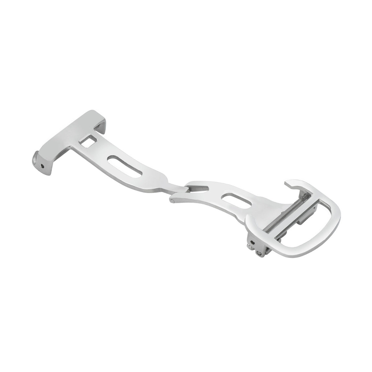 16-18-20MM DEPLOYMENT BAND BUCKLE CLASP FOR CARTIER LEATHER OR RUBBER STRAP SS