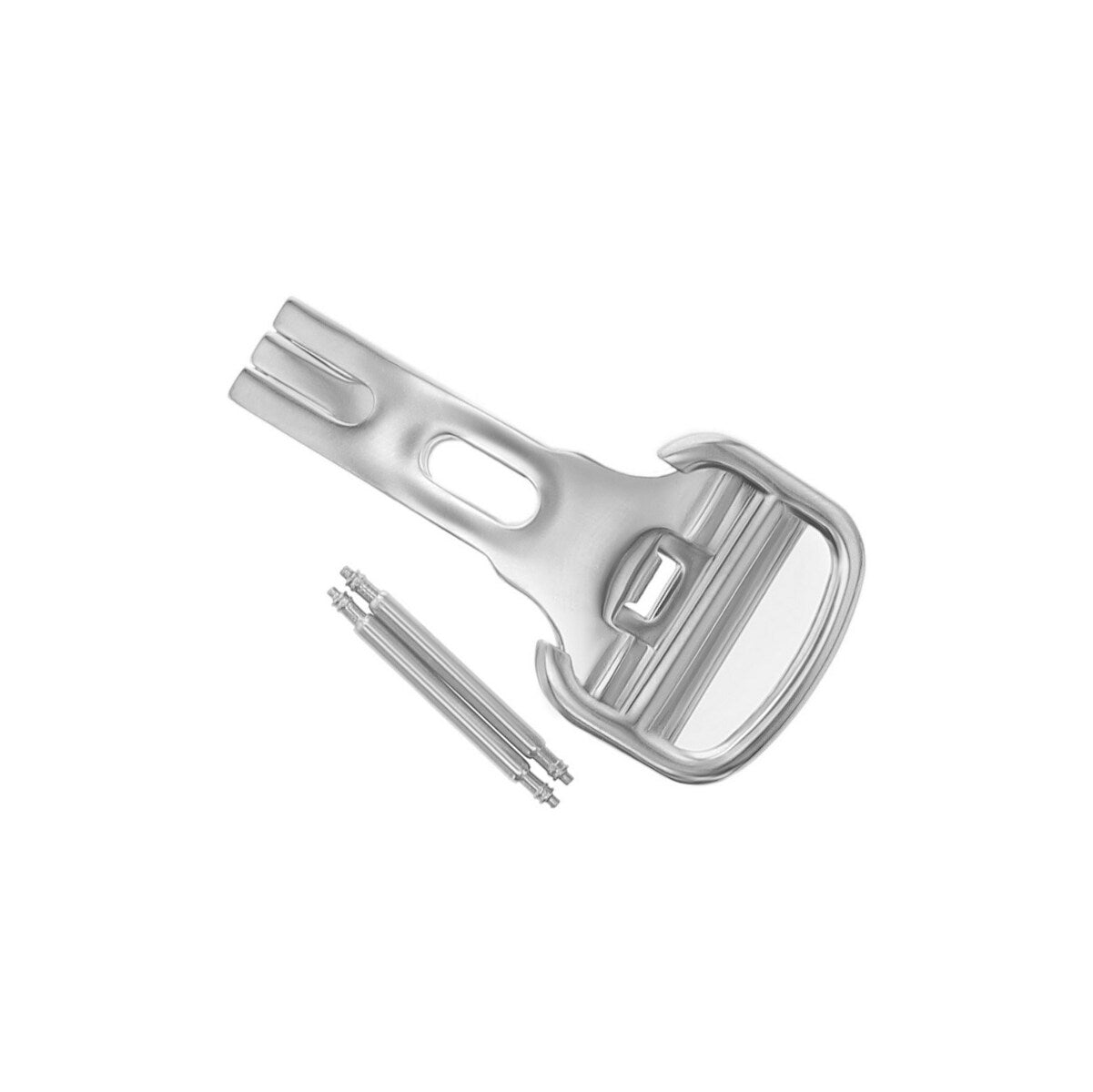 16-18-20MM DEPLOYMENT BAND BUCKLE CLASP FOR CARTIER LEATHER OR RUBBER STRAP SS