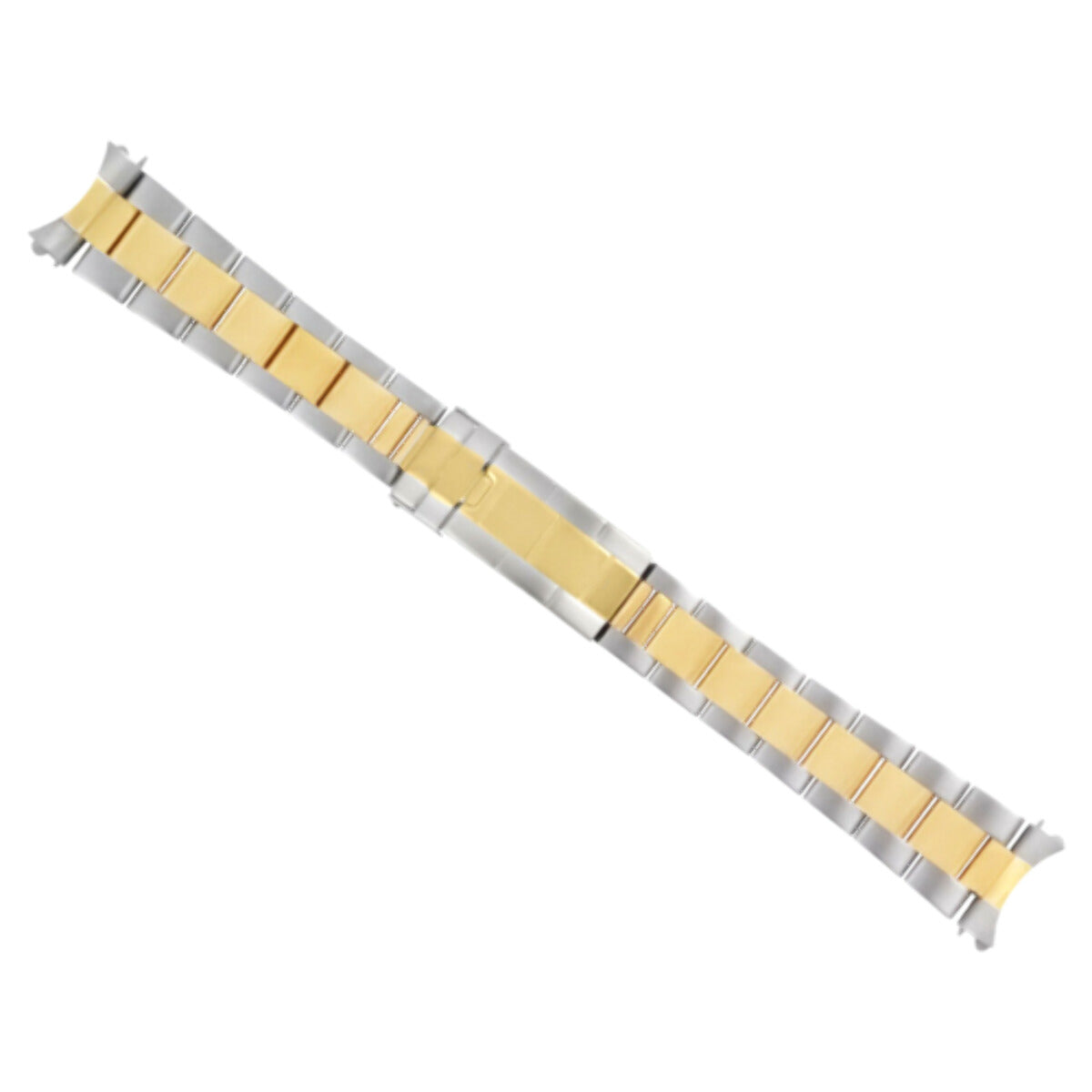 19MM OYSTER WATCH BAND FOR ROLEX DATEJUST, DATE 1500 15000 15505 F/LOCK T/TONE