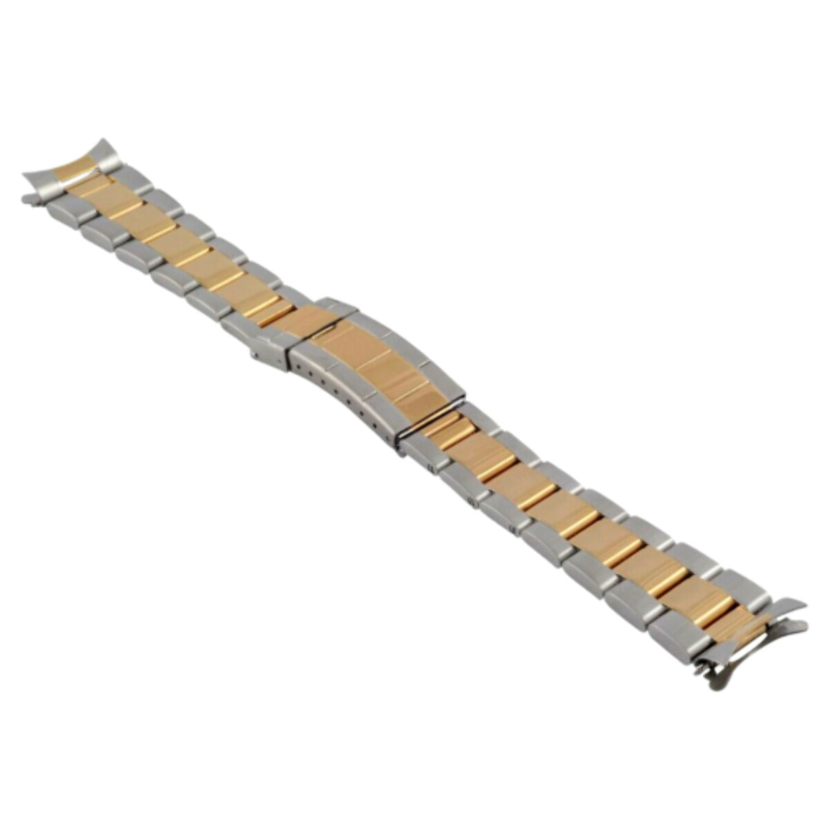 19MM OYSTER WATCH BAND FOR ROLEX DATEJUST, DATE 1500 15000 15505 F/LOCK T/TONE