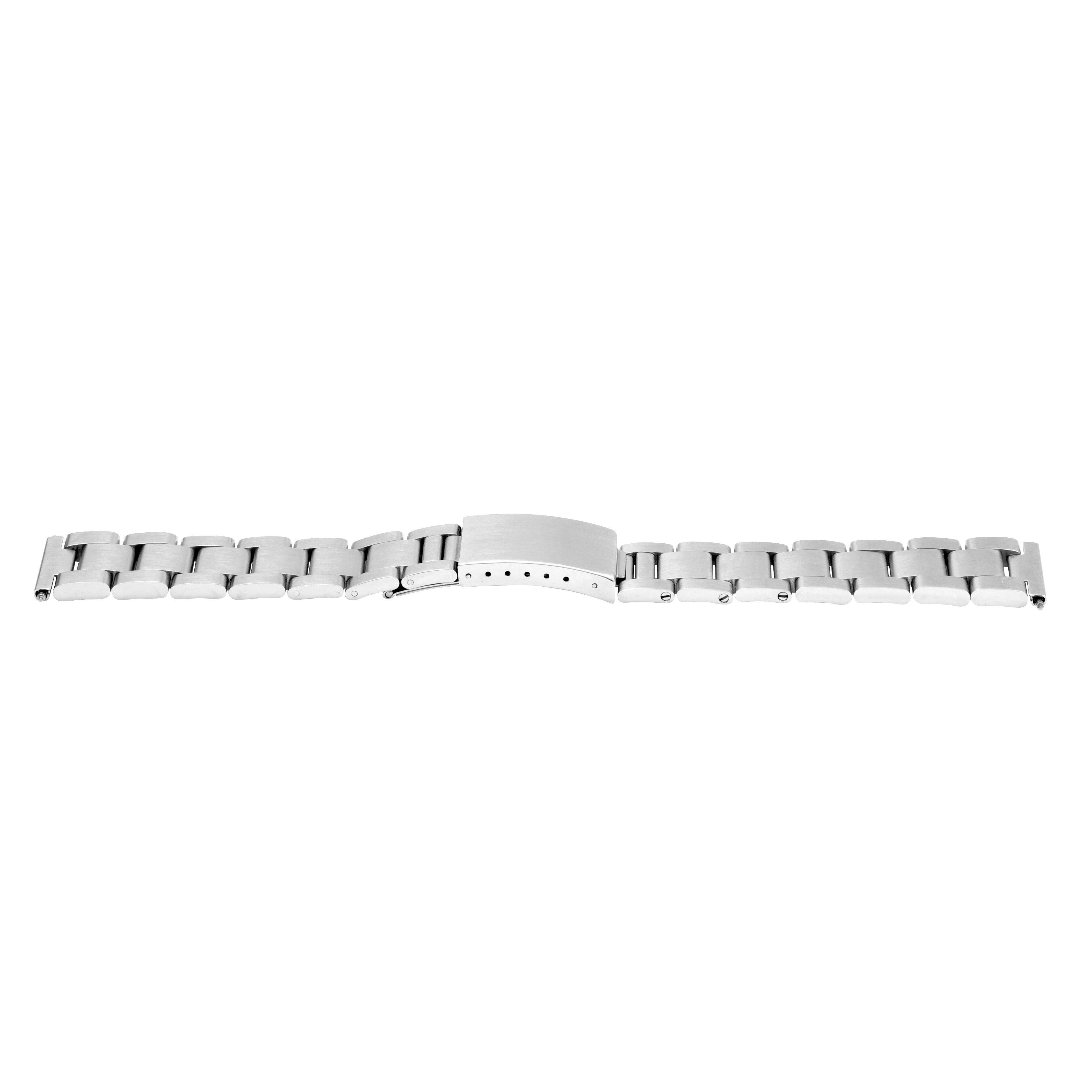 18MM SOLID HEAVY OYSTER BAND FOR ROLEX 75090 75190 DATE SUBMARINER STRAIGHT END