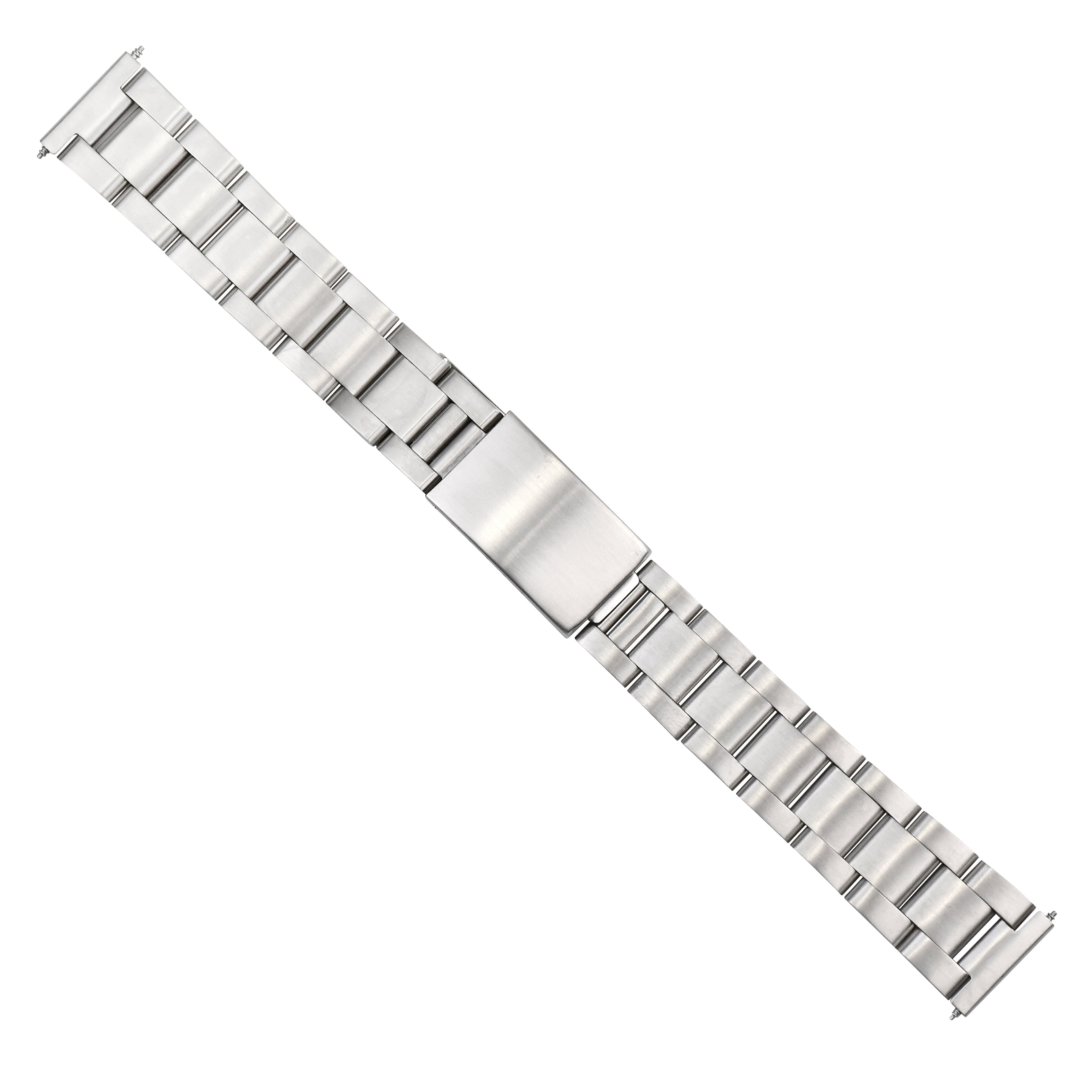 19MM HEAVY OYSTER BAND FOR ZODIAC SEAWOLF WATCH 722-916 SOLID S/S STRAIGHT END