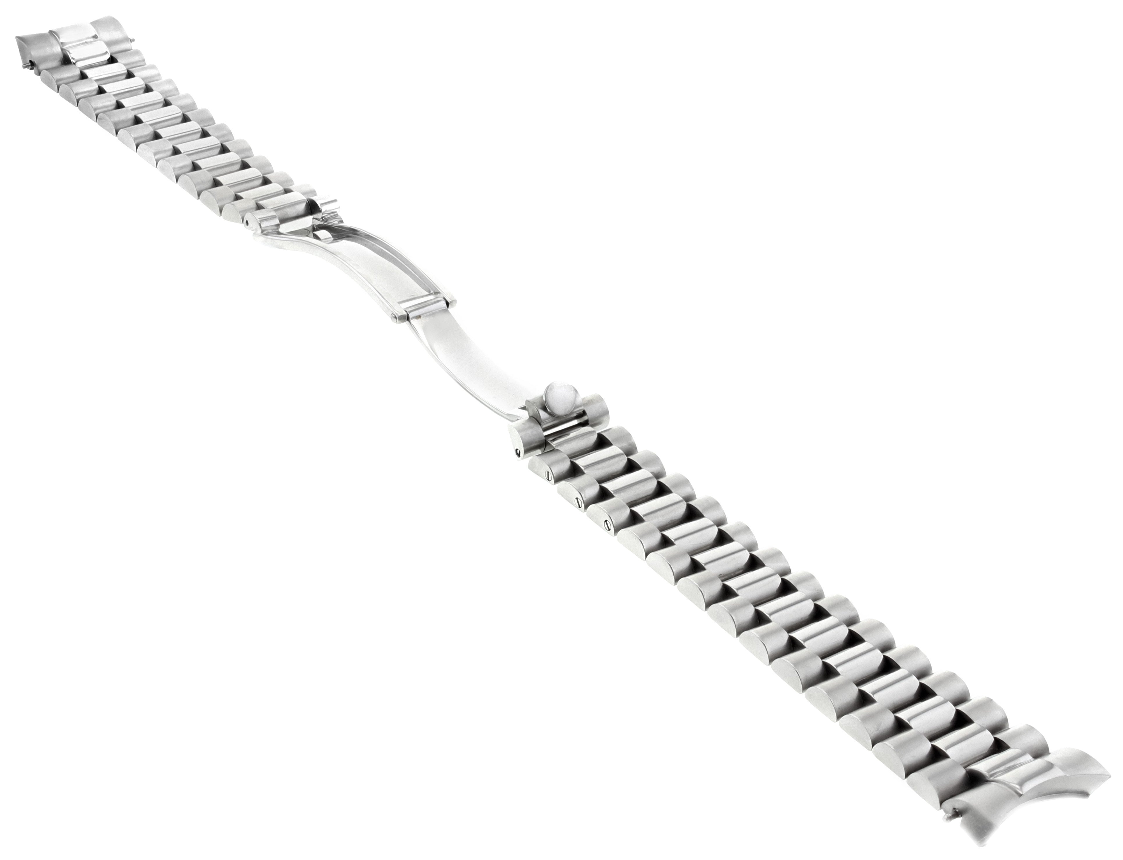 PRESIDENT WATCH BAND BRACELET FOR ROLEX DATEJUST 20MM STAINLESS STEEL SOLID LINK