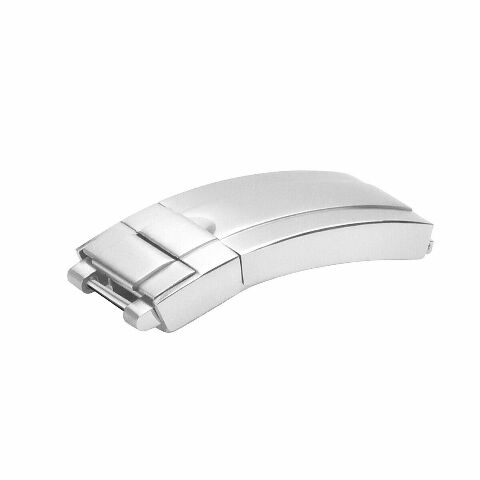 NEW GLIDE-LOCK BUCKLE CLASP 316L S/S SAFETY FLIPFOR ROLEX SEA-DWELLER DEEPSEA
