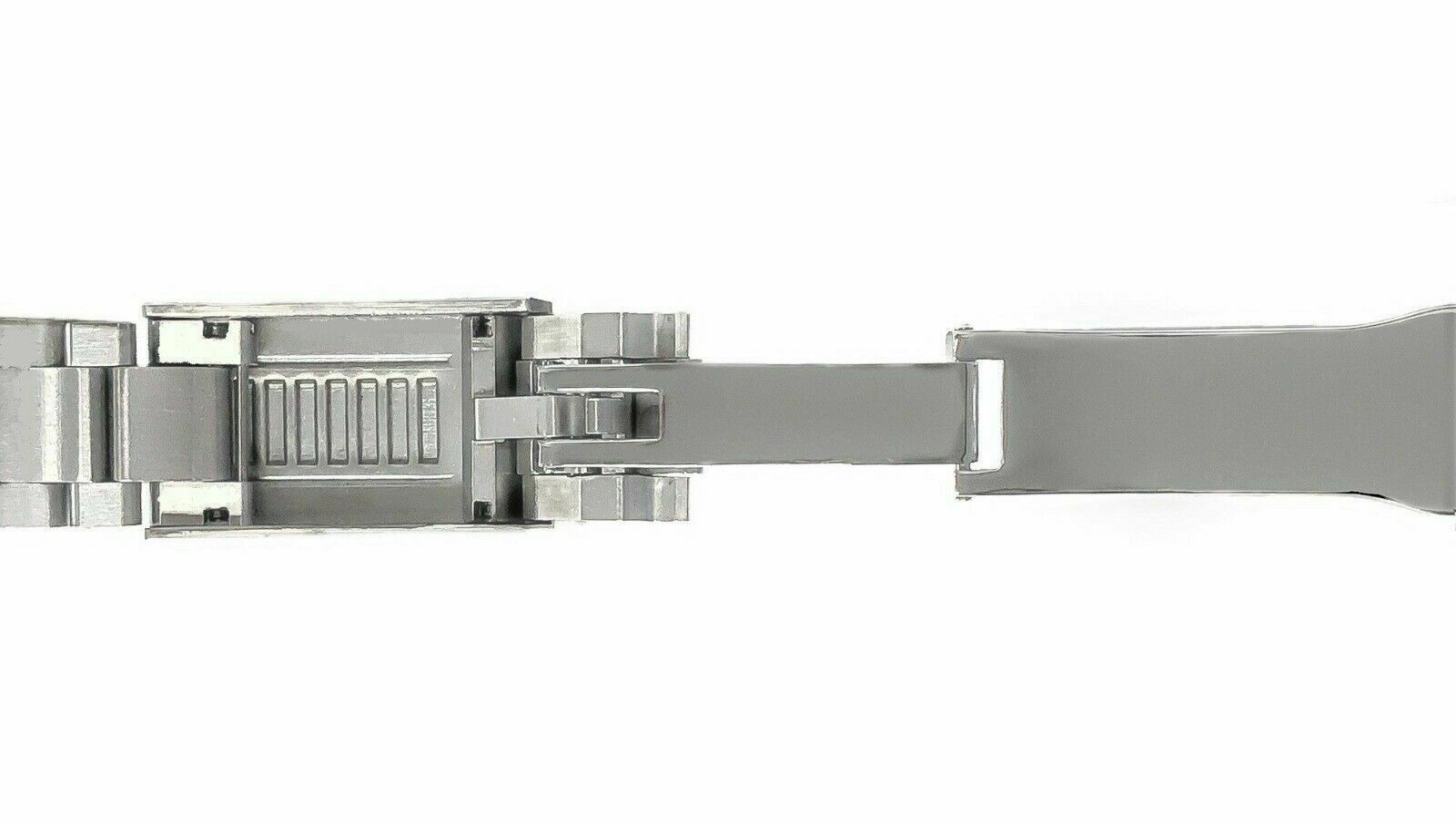 9MM X 9MM SAFETY FLIP GLIDE-LOCK BUCKLE CLASP FOR ROLEX SEA-DWELLER DEEPSEA 316L