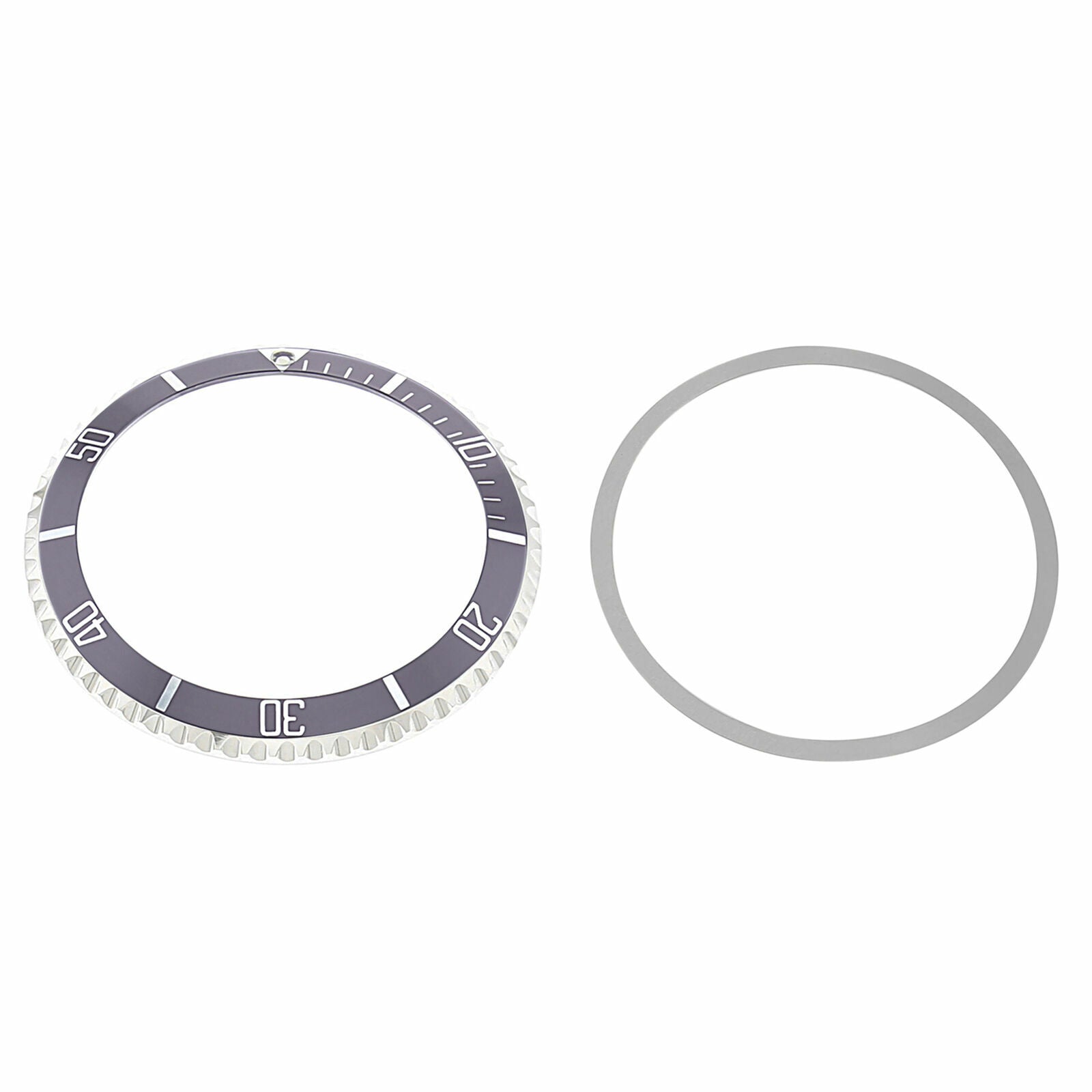 BEZEL RING INSERT FOR TUDOR SUBMARINER 7016 9401 7928 76100 94110 7528 GRAY SS