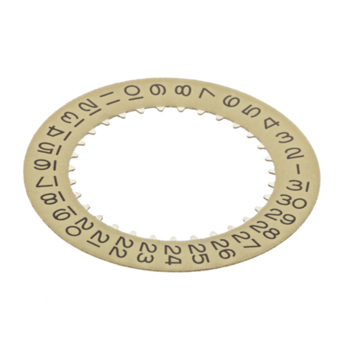 CHAMPGNE DATE DISC WHEEL FOR ROLEX WATCH FIT GENUINE 3135/3155 MOVEMENT TOP QLY