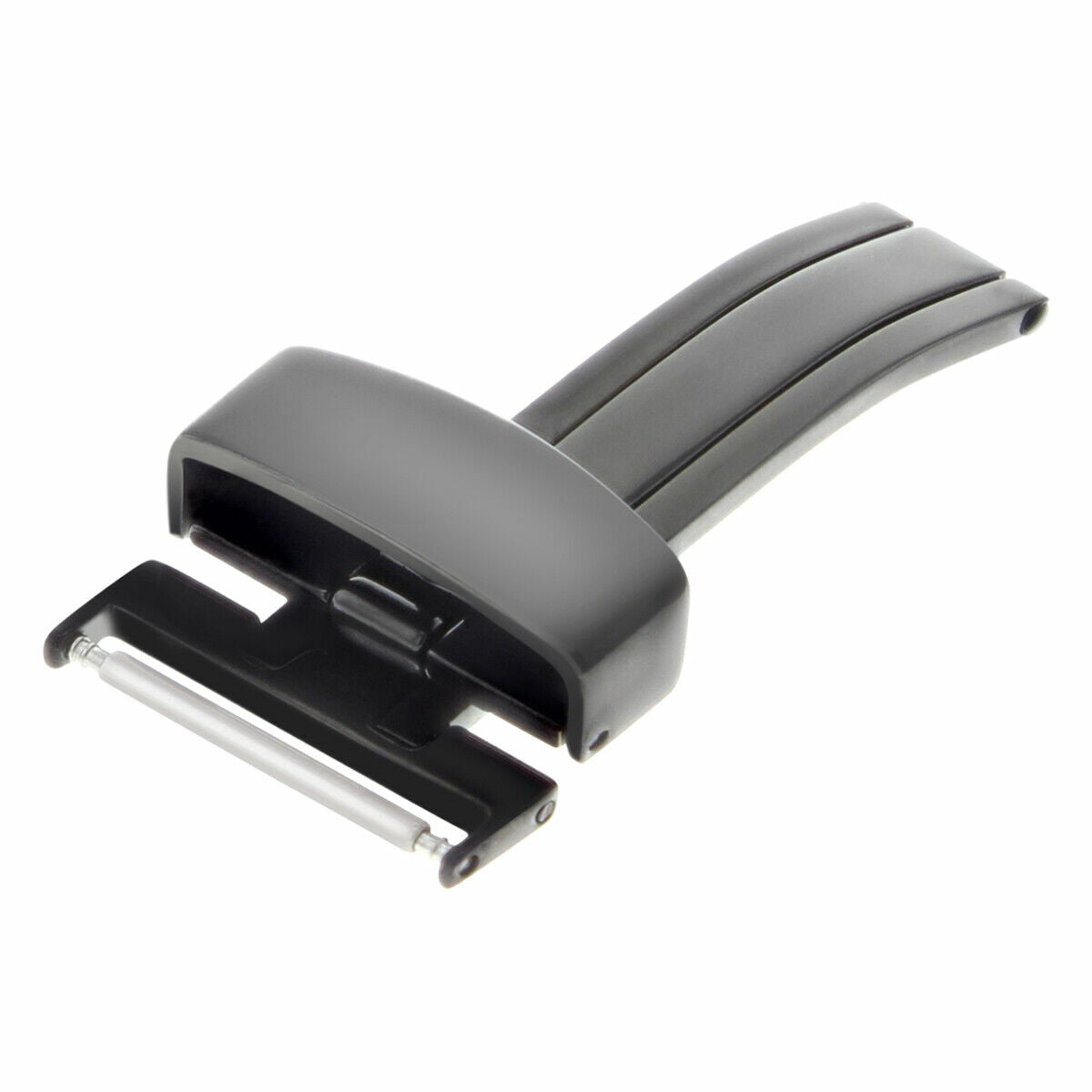 14MM-24MM WATCH DEPLOYMENT CLASP BUCKLE FOR TISSOT PRC200 LEATHER BAND STRAP