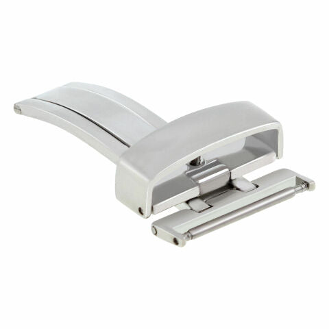 14-24MM DEPLOYMENT BUCKLE CLASP FOR LEATHER BAND STRAP TISSOT PRC200