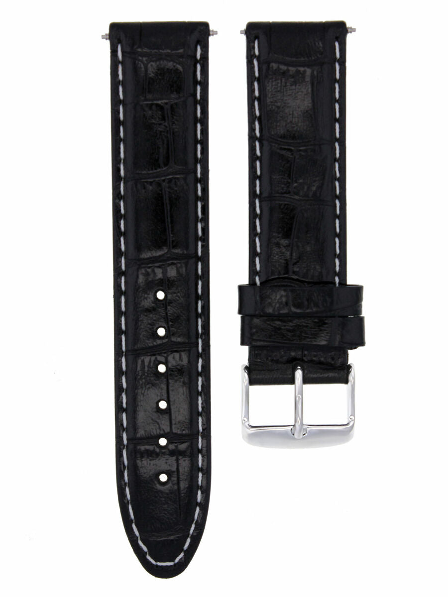 18MM 19MM 20MM 22MM 24MM 26MM LEATHER WATCH BAND STRAP SMOOTH FOR KENNETH COLE