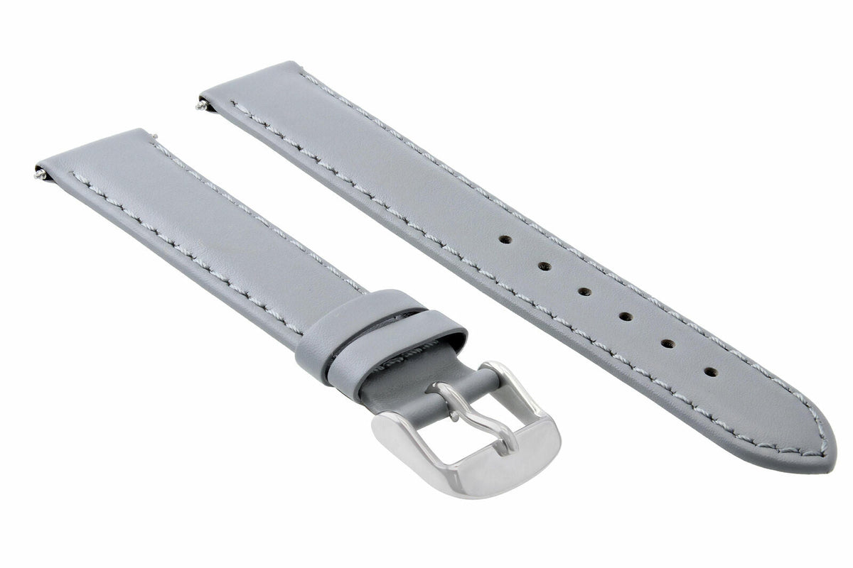 18MM 19MM 20MM 22MM 24MM 26MM GENUINE LEATHER WATCH BAND STRAP SMOOTH FOR FOSSIL