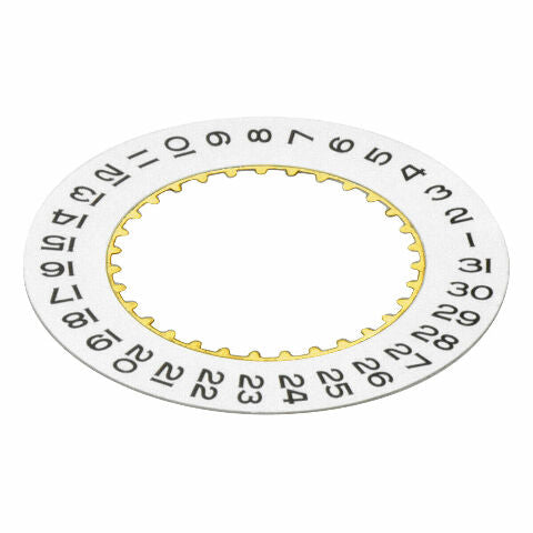 DATE DISC CALENDAR FOR 41MM ROLEX PRESIDENT DAYDATE DATEJUST 3136 3156 3187 WHIT