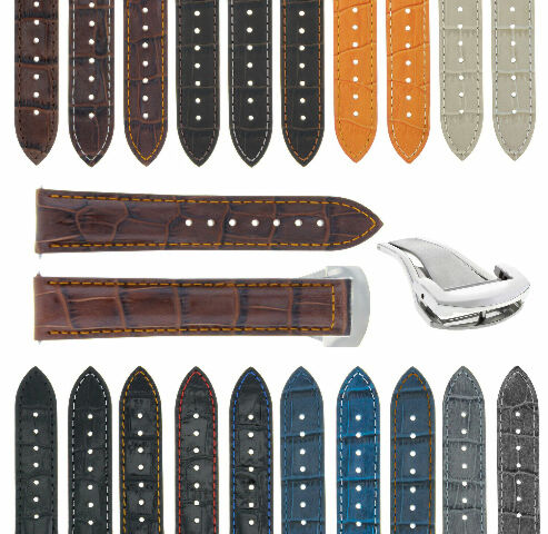 18-19-20-22-24MM LEATHER WATCH BAND STRAP FOR ORIS