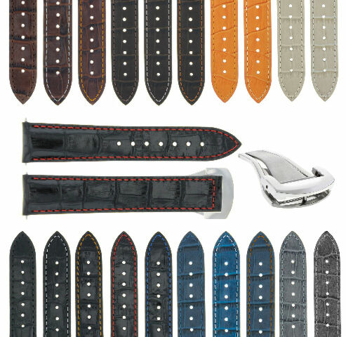18-19-20-22-24MM LEATHER WATCH BAND STRAP FOR ORIS