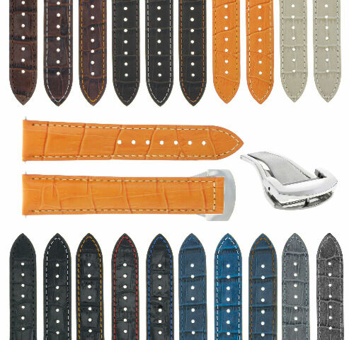 18-19-20-22-24MM LEATHER WATCH BAND STRAP FOR ORIS