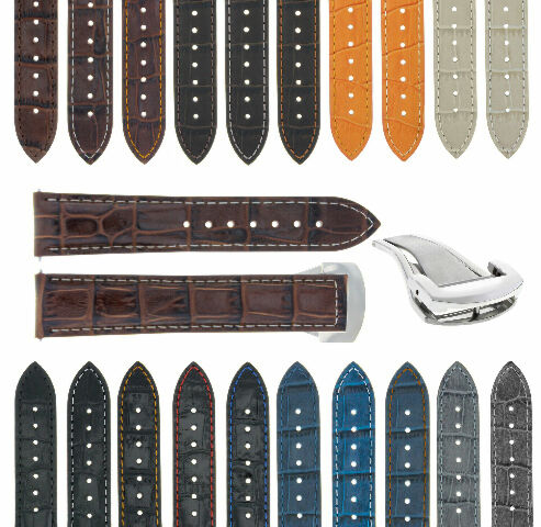 18-19-20-22-24MM LEATHER WATCH BAND STRAP FOR ORIS
