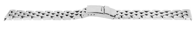 20MM WATCH BAND BRACELET FOR ESQ WATCH 300102C POLISH STAINLESS STRAIGHT END