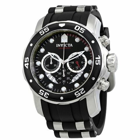26MM BLACK SILICONE WATCH STRAP BAND FOR FIT INVICTA PRO DIVER 23698 23427 23426