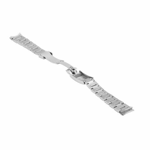 20MM OYSTER WATCH BAND FOR LOREO SUBMARINER WITH GLIDE LOCK MATTE STAINLES STEEL