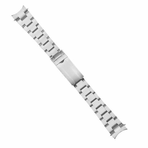 20MM OYSTER WATCH BAND FOR LOREO SUBMARINER WITH GLIDE LOCK MATTE STAINLES STEEL