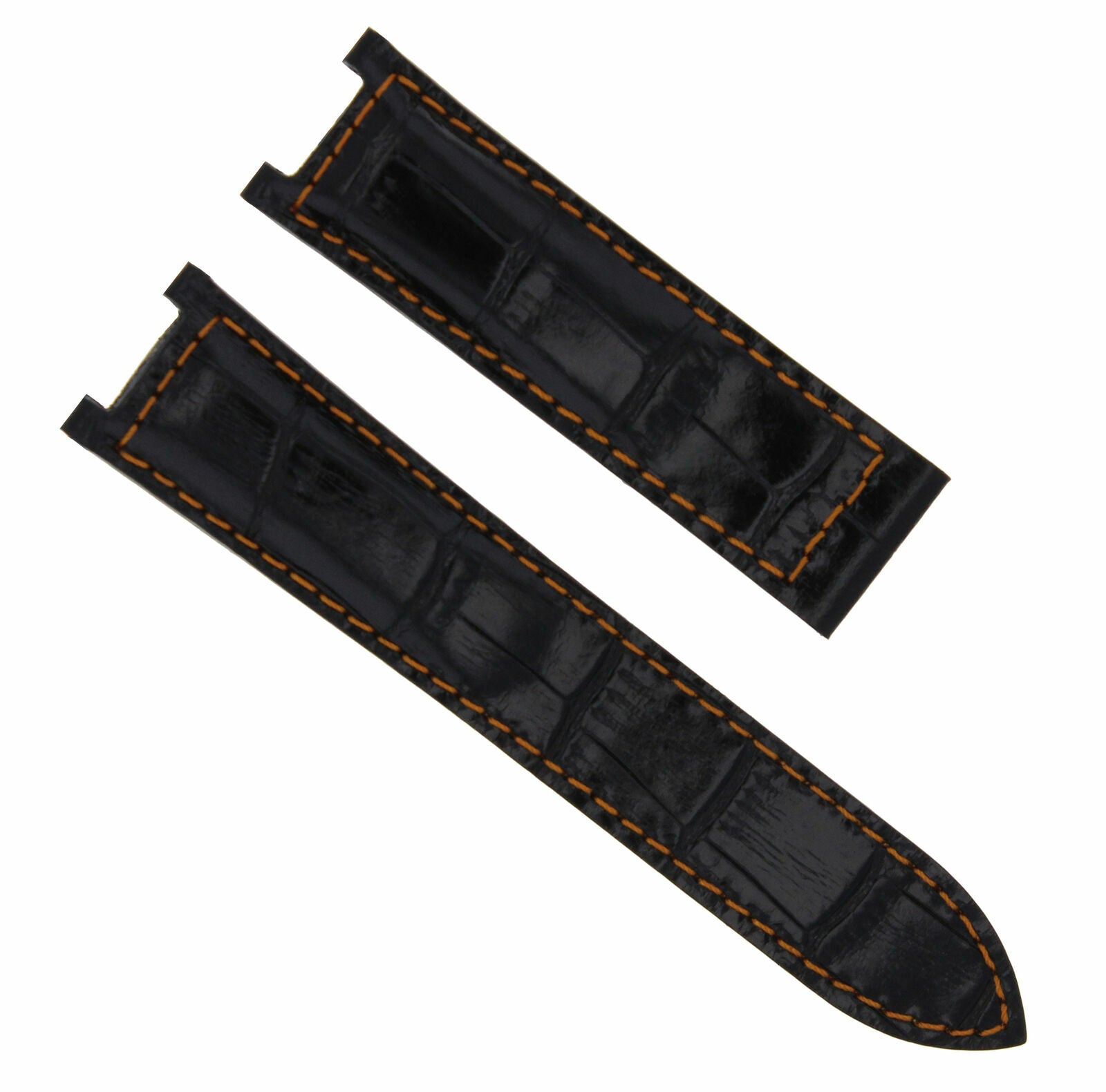 LEATHER WATCH BAND STRAP FITS CARTIER PASHA 35-38-42MM CHRONOGRAPH - 20MM