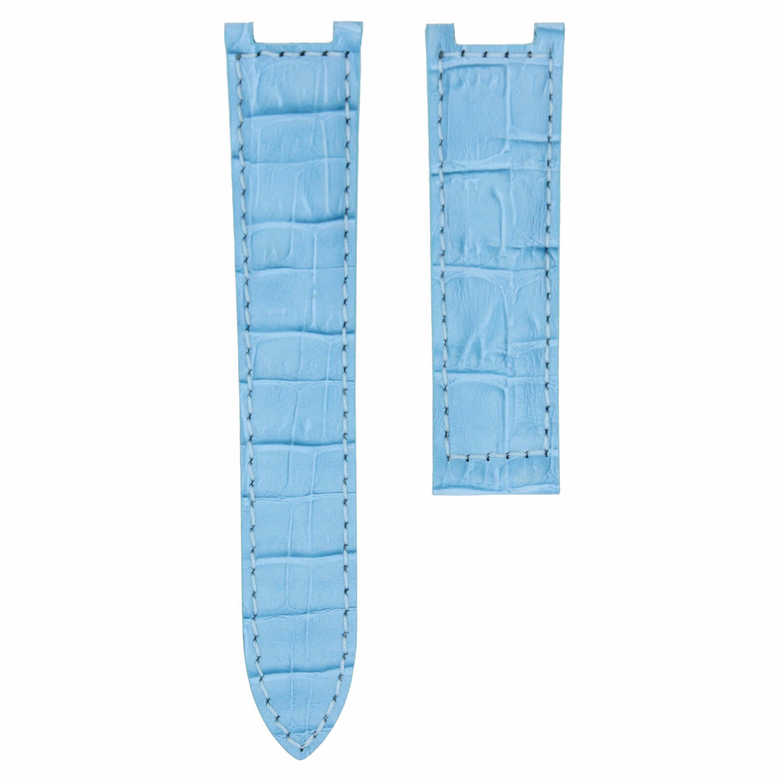 LEATHER WATCH BAND STRAP FITS CARTIER PASHA 35-38-42MM CHRONOGRAPH - 20MM