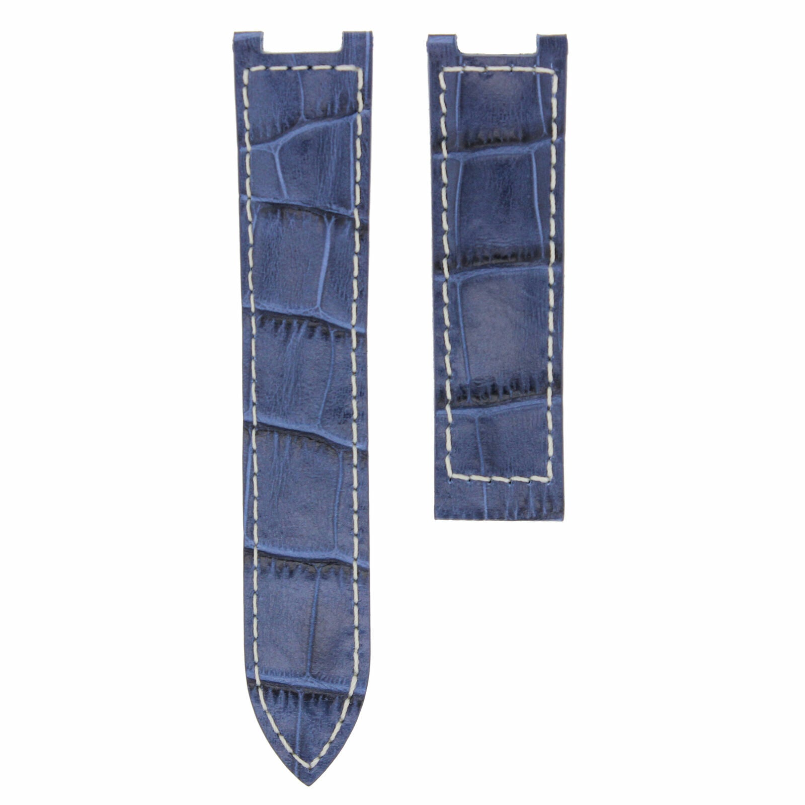 LEATHER WATCH BAND STRAP FITS CARTIER PASHA 35-38-42MM CHRONOGRAPH - 20MM