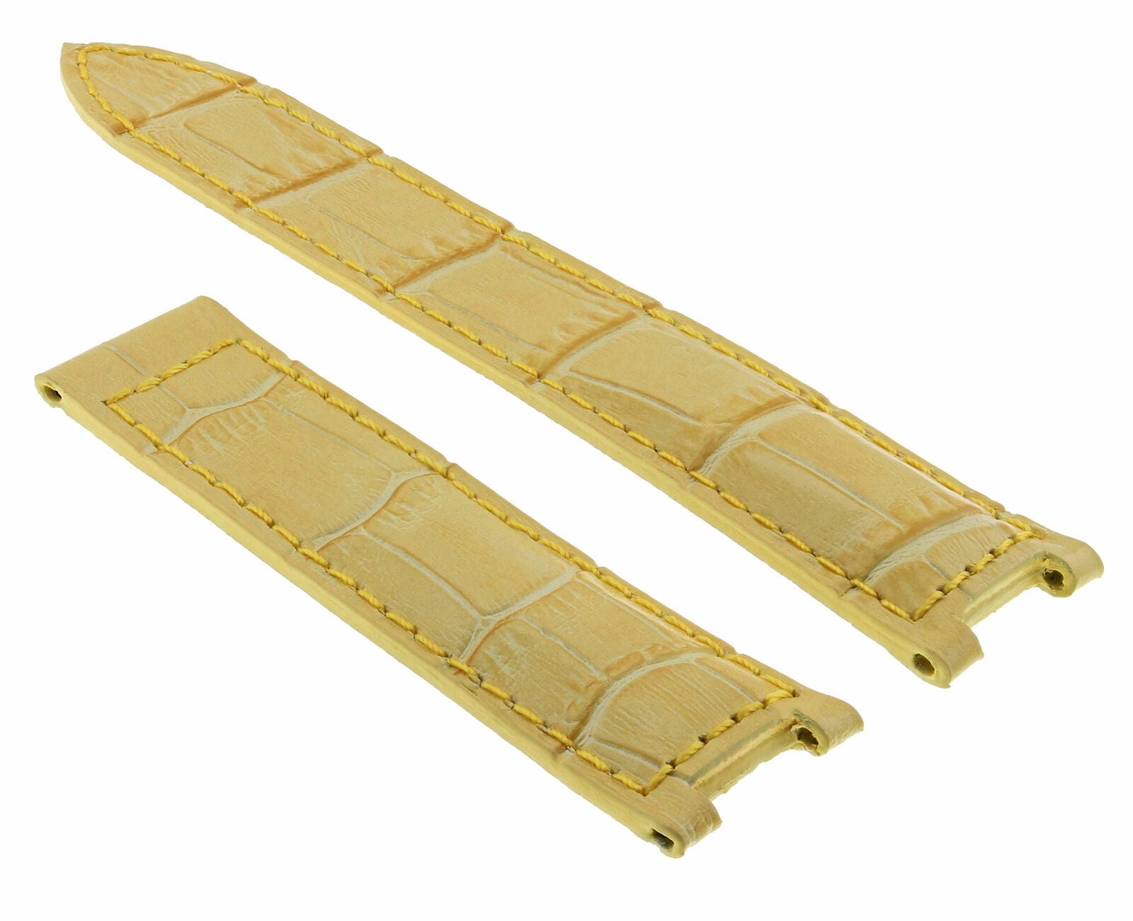 LEATHER WATCH BAND STRAP FITS CARTIER PASHA 35-38-42MM CHRONOGRAPH - 20MM