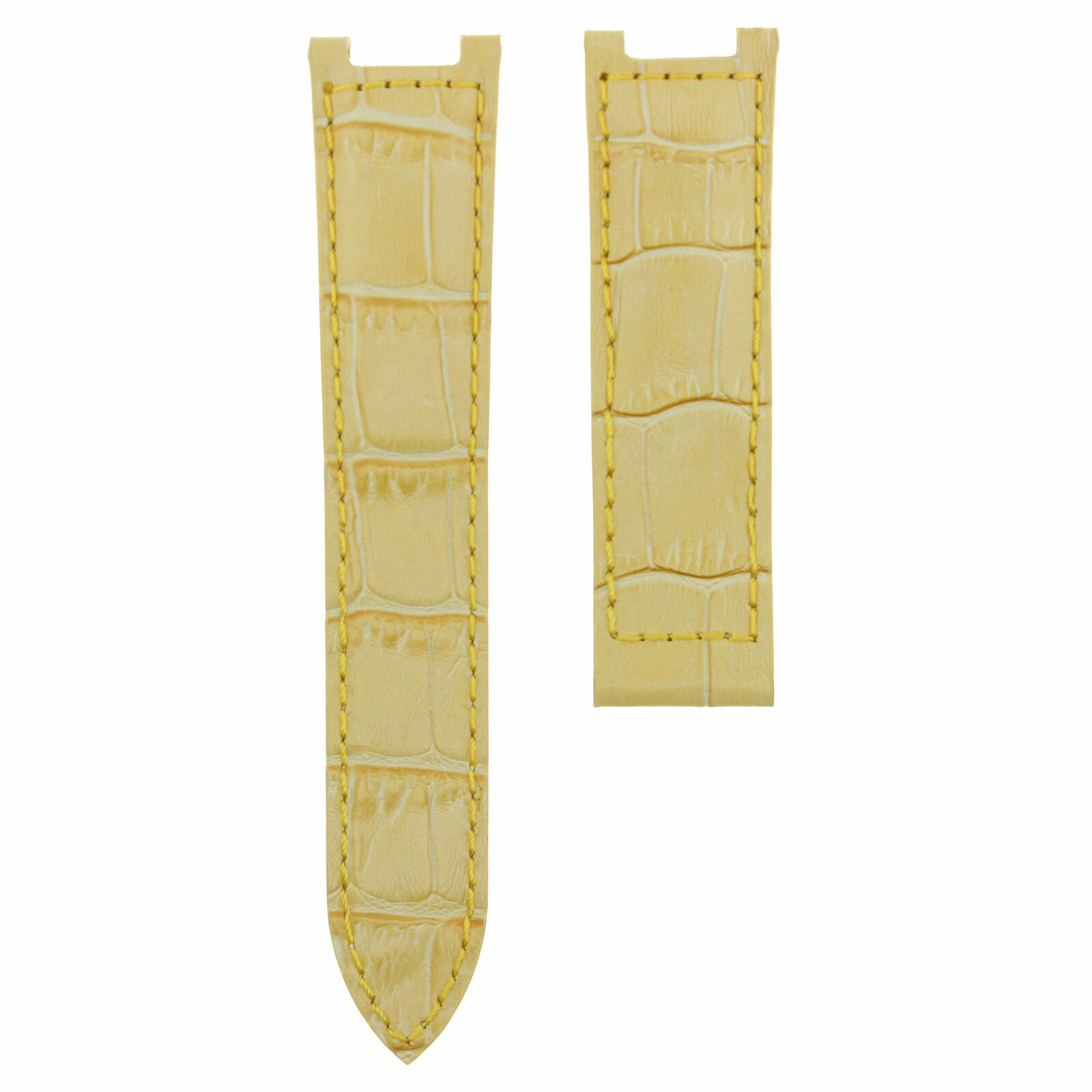 LEATHER WATCH BAND STRAP FITS CARTIER PASHA 35-38-42MM CHRONOGRAPH - 20MM