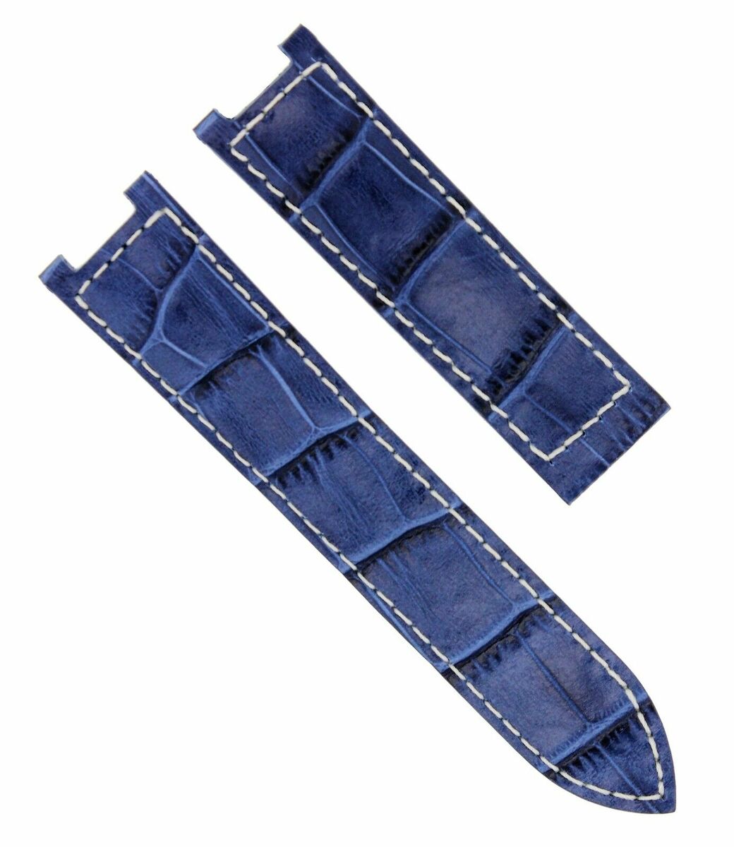 20MM REPLACEMENT LEATHER WATCH BAND STRAP FOR CARTIER TANK FRANCAISE WITH BUCKLE