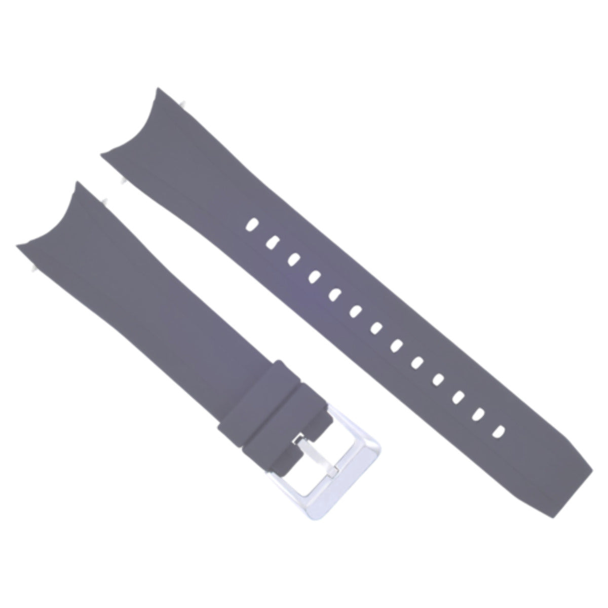 RUBBER STRAP WATCH BAND FOR CITIZEN BN0085-01E BJ2110 BJ2115-07E BJ2117-0 GRAY