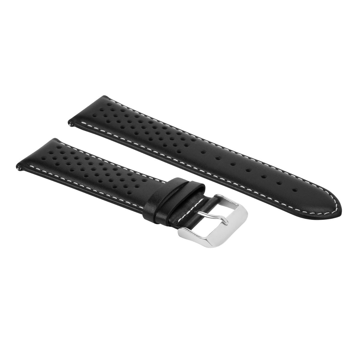18-19-20-21-22-23-24MM PERFORATED LEATHER WATCH STRAP FOR TISSOT QUICK RELEASE