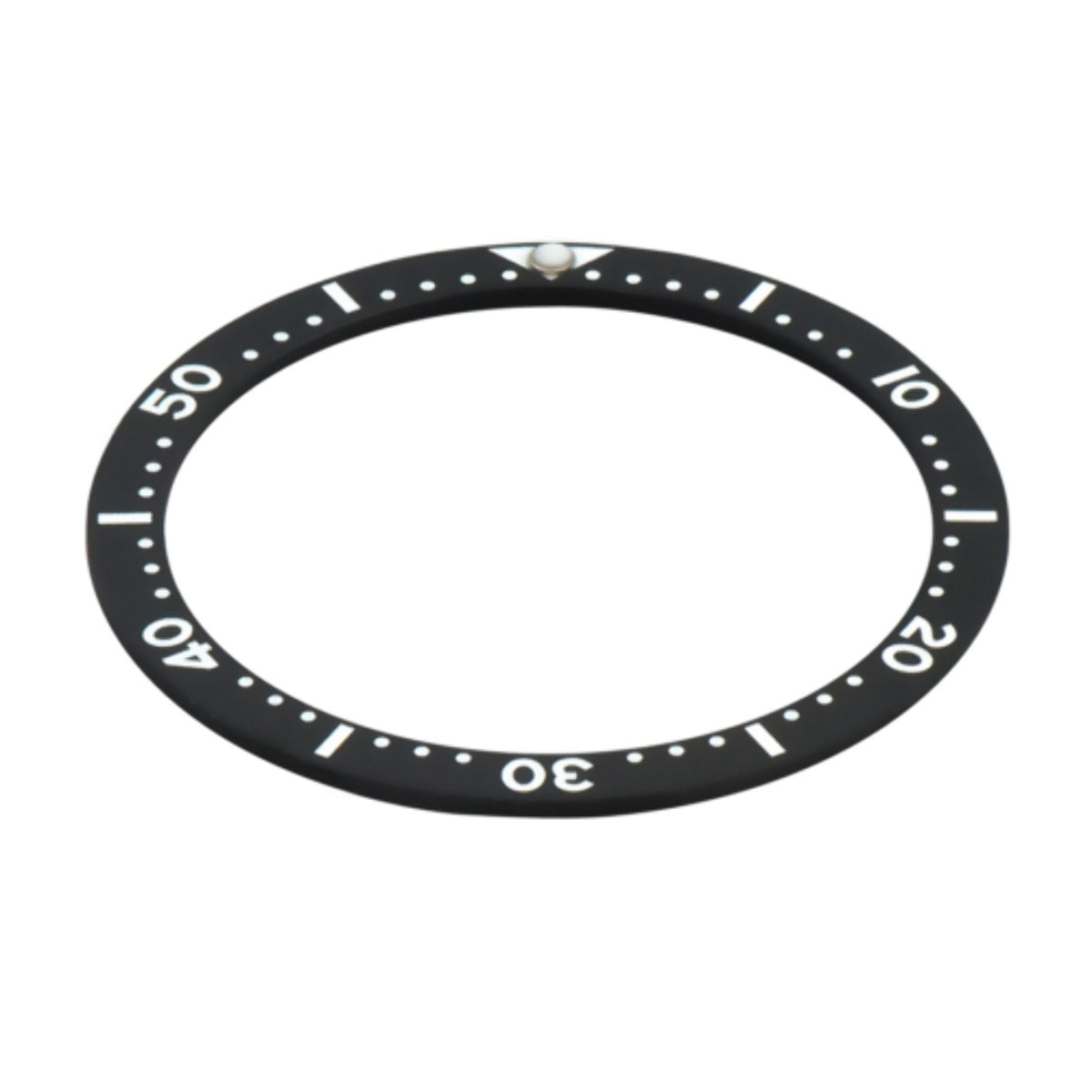 CERAMIC BEZEL INSERT FOR SEIKO 6105 8110 7002 6309 7S26 0020 6306 SKX007 FLAT BK