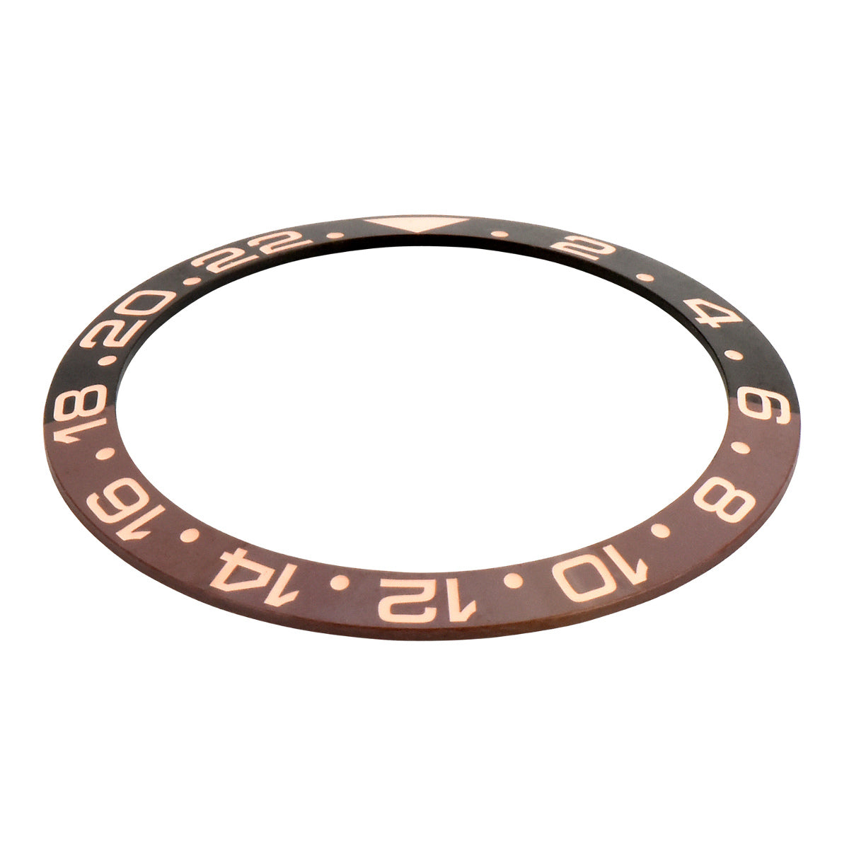 BEZEL & INSERT ASSEMBLY KIT FOR ROLEX GMT MASTER II 116710 116710LN BLACK/ROSE