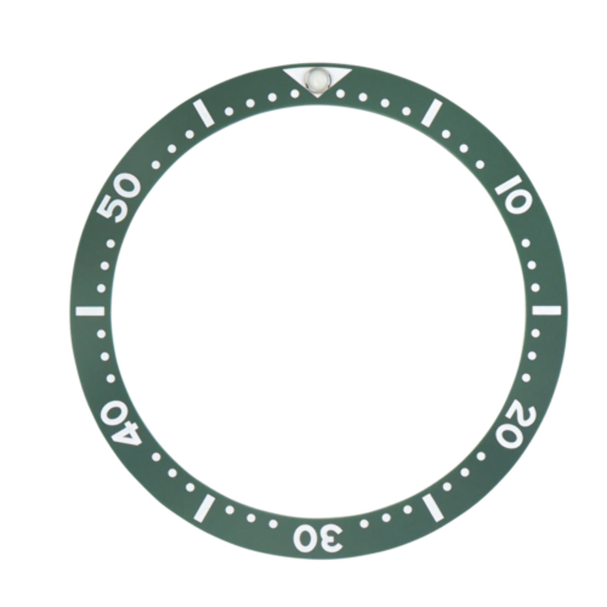 GREEN CERAMIC BEZEL INSERT FOR SEIKO 6105 8110 7002 6309 7S26 0020 6306 SKX007 F