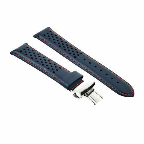 18MM-24MM GENUINE REPLACEMENT LEATHER WATCH BAND STRAP FOR TAG HEUER CARRERA