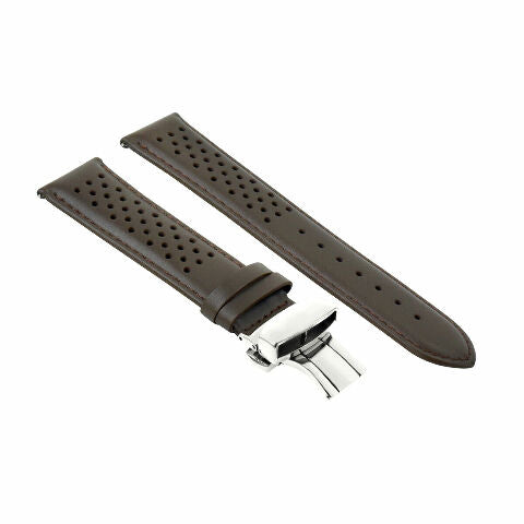 18MM-24MM GENUINE REPLACEMENT LEATHER WATCH BAND STRAP FOR TAG HEUER CARRERA