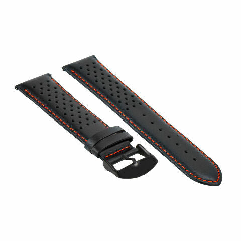18-19-20-21-22-23-24MM PERFORAT LEATHER WATCH BAND STRAP FOR TISSOT QUIK RELEASE