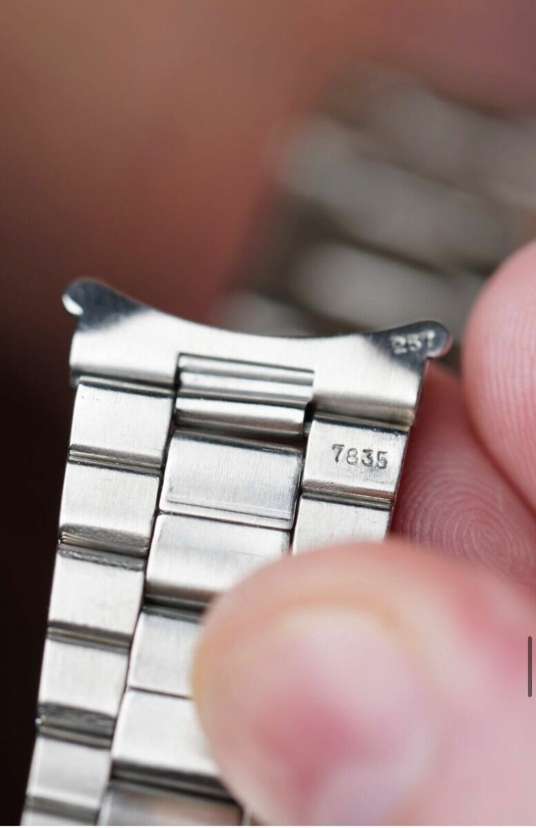 Rolex 7835 Rolex Watch Bracelet Links PC 257 END PIECE LINK