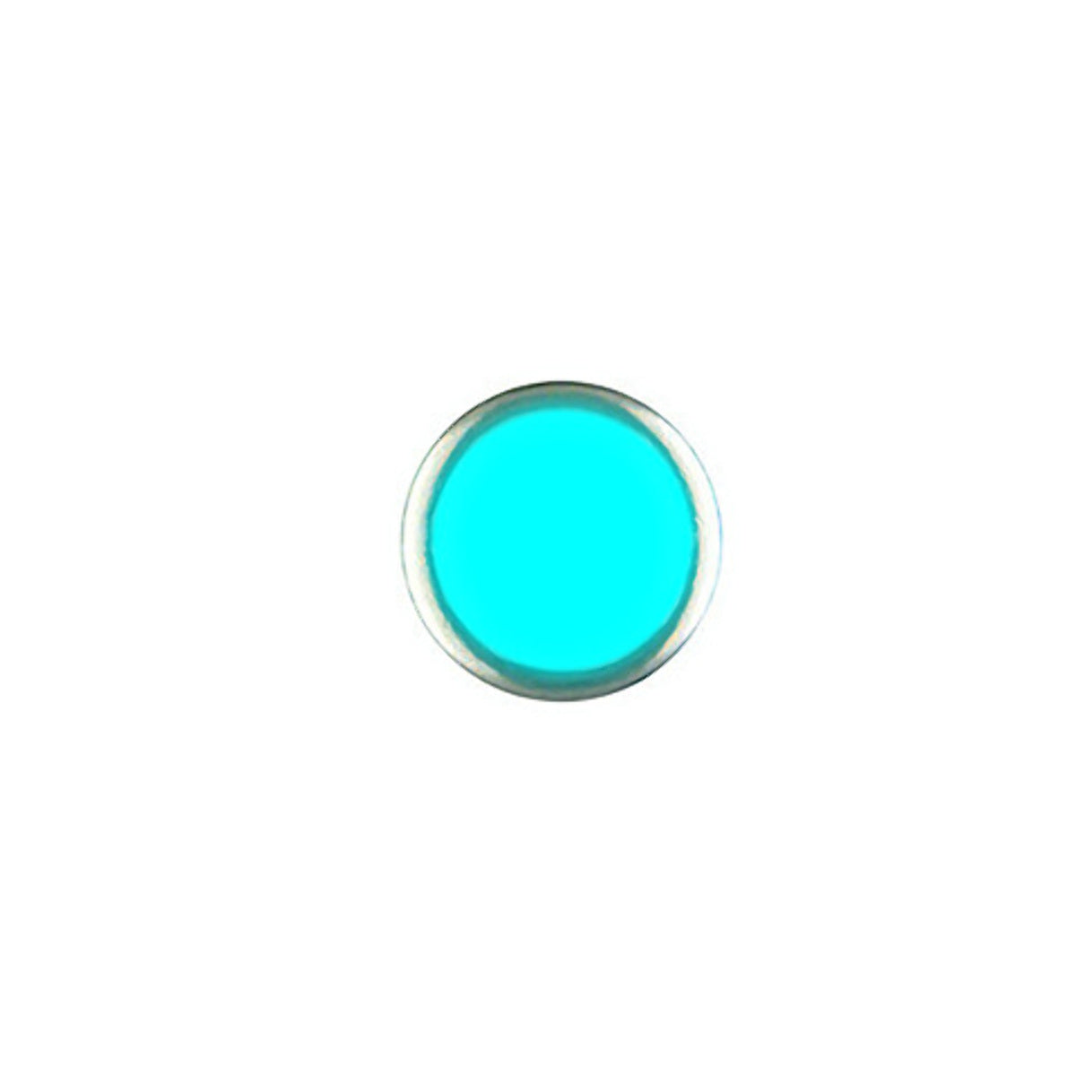 PEARL FLAT DOT PIP FOR BEZEL INSERT ROLEX CERAMIC 116610 114060 SWISS BLUE LUME