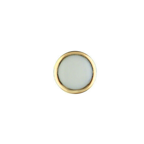 PEARL FLAT PIP FOR BEZEL INSERT ROLEX SUBMARINER 116619 SWISS TURQUOISE LUME GOLD