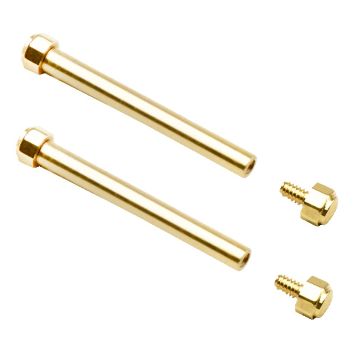 STRAP SCREW & TUBE (PINS) FOR MICHAEL KORS MK5128 MK5896 MK5353 MK5354 19MM GOLD