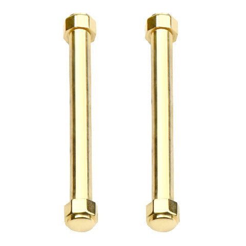 19MM GOLD STRAP SCREW & TUBE PINS FOR MICHAEL KORS MK5128 MK5896 MK5353 MK5354