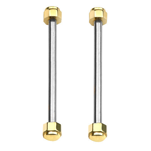 19MM GOLD STRAP SCREW & TUBE PINS FOR MICHAEL KORS MK5128 MK5896 MK5353 MK5354