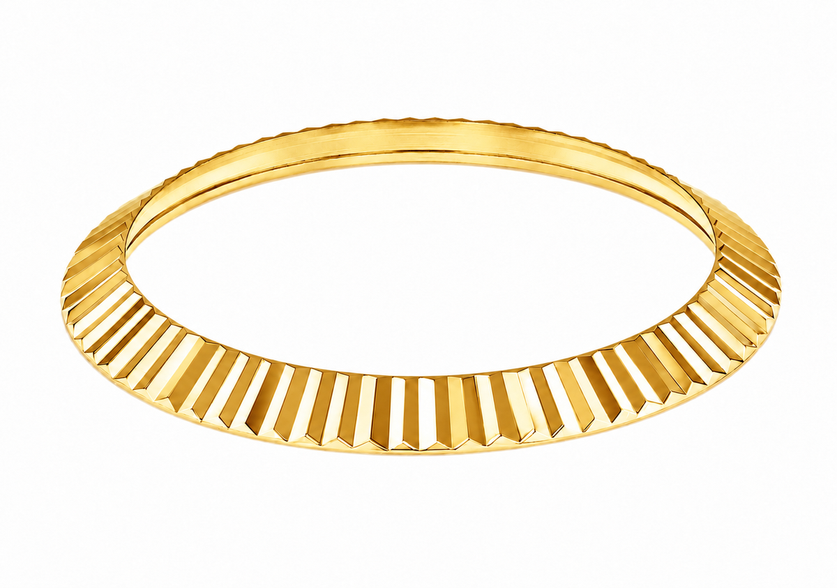 FLUTED BEZEL For ROLEX DATEJUST DAYDATE 126303, 126333, 228238, 228398, 228348