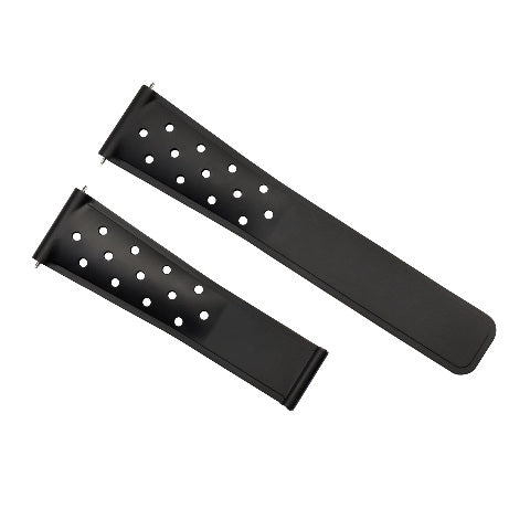 22MM SILICONE RUBBER WATCH BAND STRAP FOR TAG HEUER CARRERA MONACO AQUAREACER TQ