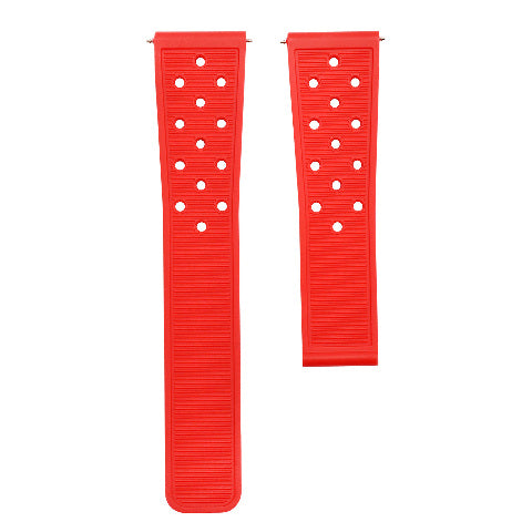 22MM SILICONE RUBBER WATCH BAND STRAP FOR TAG HEUER CARRERA MONACO AQUAREACER TQ