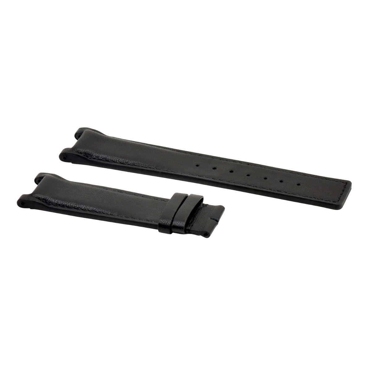 22MM REPLACMENT LEATHER WATCH STRAP BAND FOR GUCCI YA13309 WATCH BLACK
