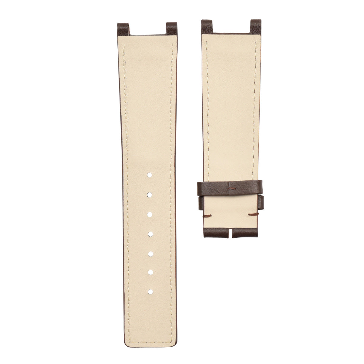 22MM REPLACMENT LEATHER WATCH STRAP BAND FOR GUCCI YA13309 WATCH BROWN