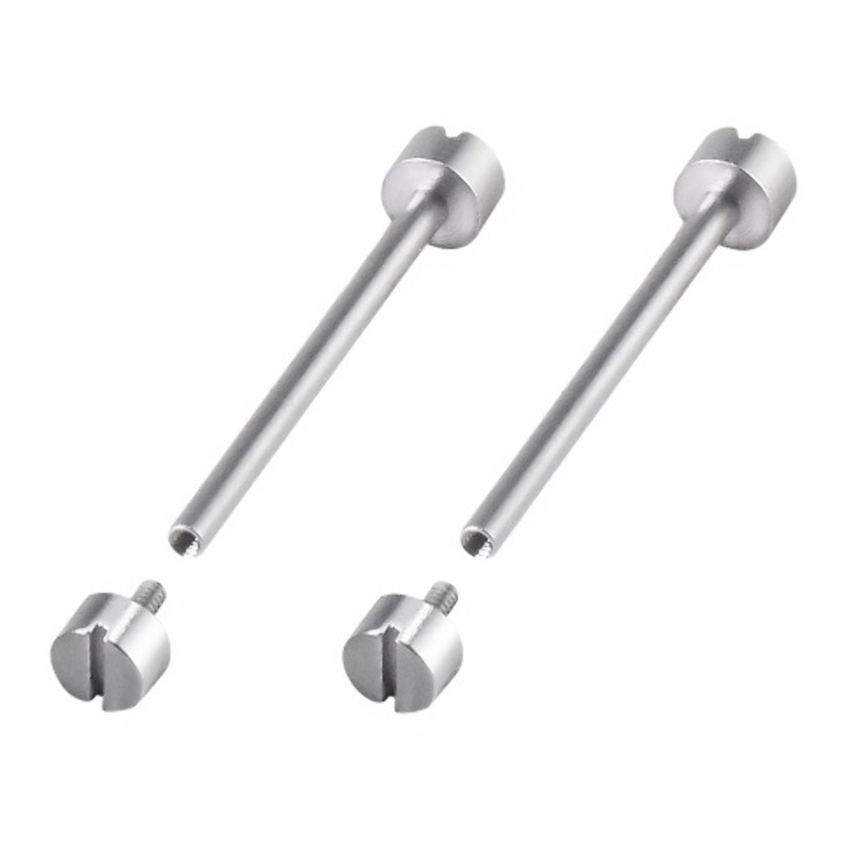27-32MM STAINLESS STEEL INVICTA TUBES AND SCREWS STEEL, GOLD, ROSE